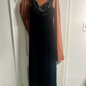 Revelry Black Strapless Dress